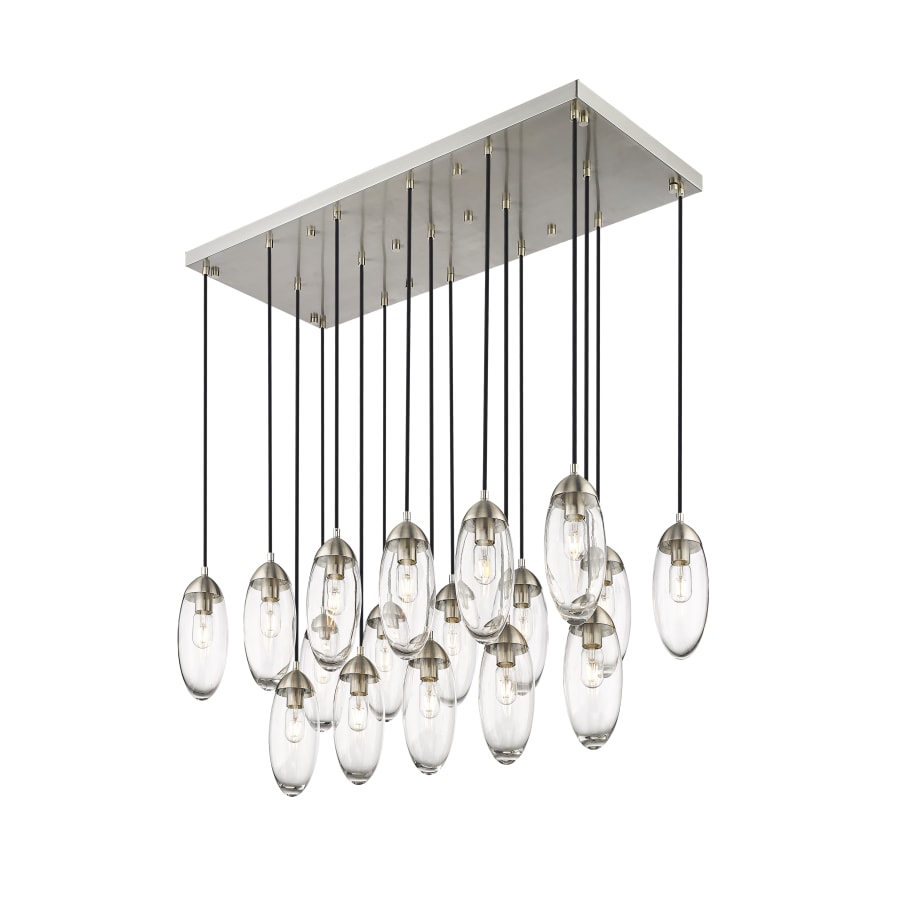 Z-Lite Arden 17 Light 42" Wide Suspension Linear Pendant
