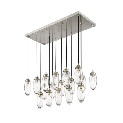 Z-Lite Arden 17 Light 42" Wide Suspension Linear Pendant