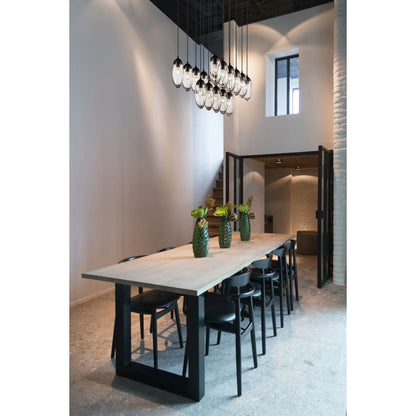 Z-Lite Arden 17 Light 42" Wide Suspension Linear Pendant