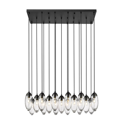 Z-Lite Arden 17 Light 42" Wide Suspension Linear Pendant