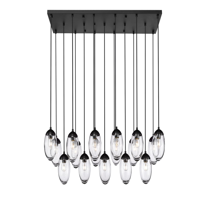 Z-Lite Arden 17 Light 42" Wide Suspension Linear Pendant