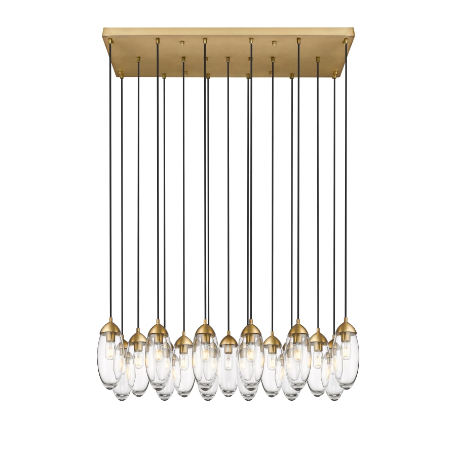 Z-Lite Arden 17 Light 42" Wide Suspension Linear Pendant