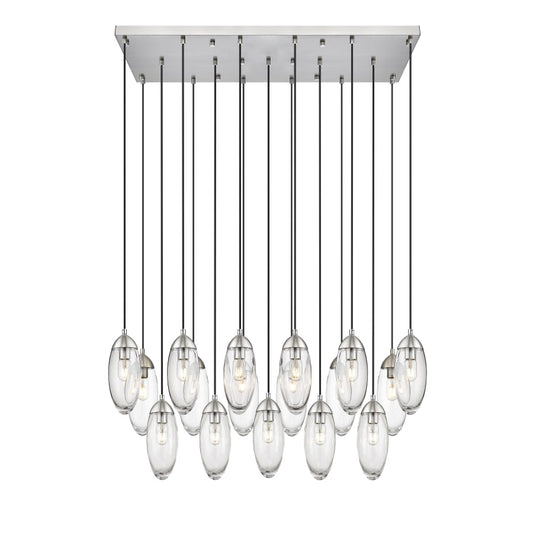 Z-Lite Arden 17 Light 42" Wide Suspension Linear Pendant