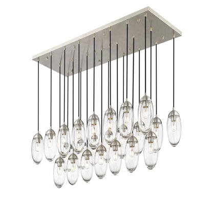 Z-Lite Arden 23 Light 54" Wide Suspension Linear Pendant