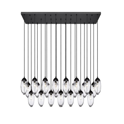 Z-Lite Arden 23 Light 54" Wide Suspension Linear Pendant
