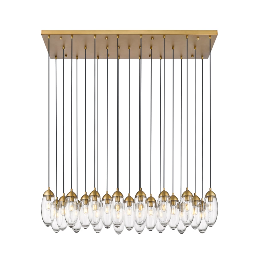 Z-Lite Arden 23 Light 54" Wide Suspension Linear Pendant