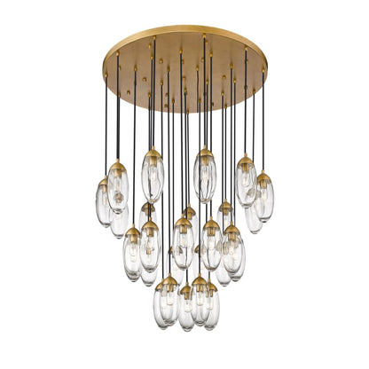 Z-Lite Arden 27 Light 36" Wide Suspension Multi Light Pendant