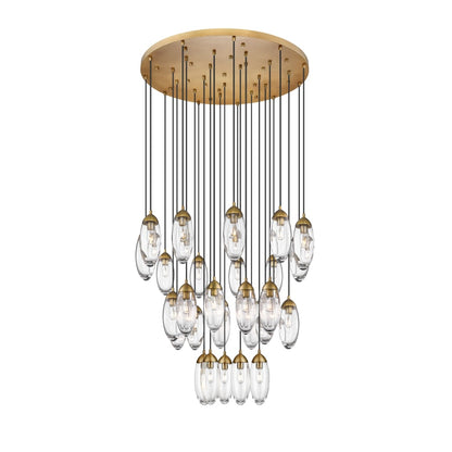 Z-Lite Arden 27 Light 36" Wide Suspension Multi Light Pendant