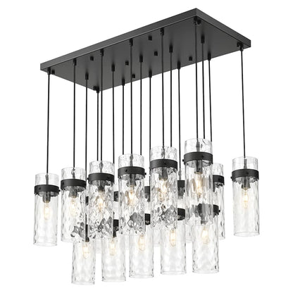 Z-Lite Fontaine 17 Light 44" Wide Linear Chandelier