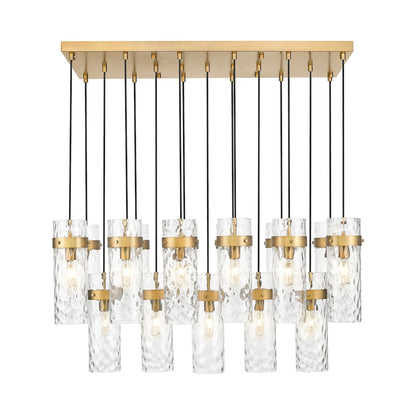 Z-Lite Fontaine 17 Light 44" Wide Linear Chandelier