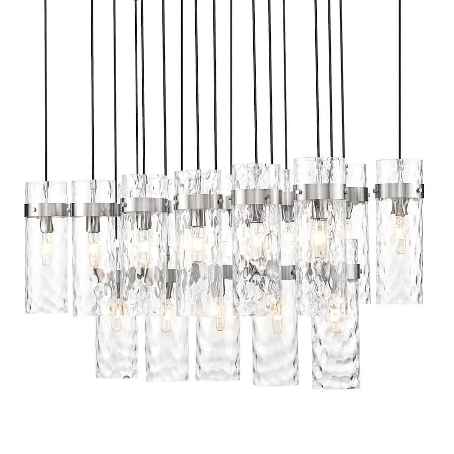 Z-Lite Fontaine 17 Light 44" Wide Linear Chandelier