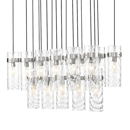 Z-Lite Fontaine 17 Light 44" Wide Linear Chandelier