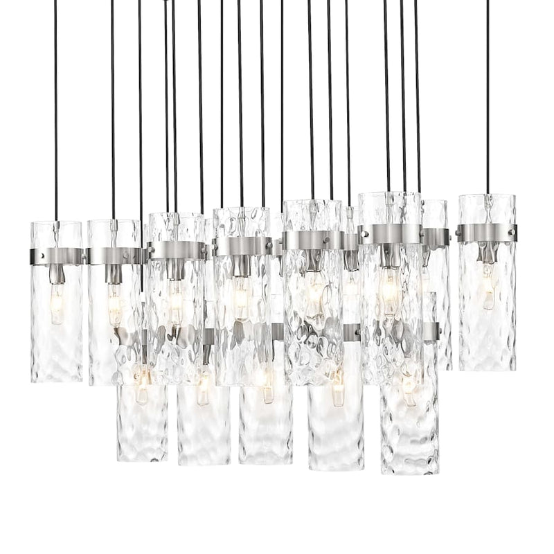 Z-Lite Fontaine 17 Light 44" Wide Linear Chandelier