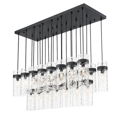 Z-Lite Fontaine 23 Light 55" Wide Linear Chandelier