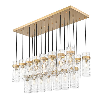Z-Lite Fontaine 23 Light 55" Wide Linear Chandelier