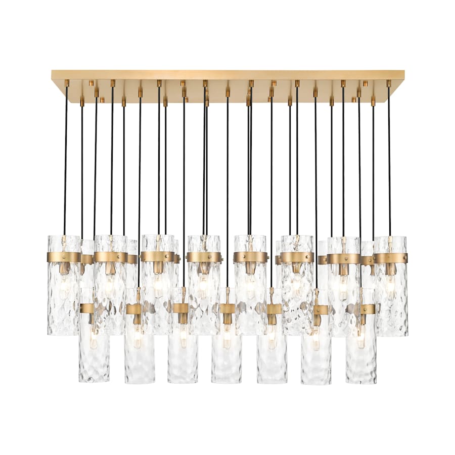 Z-Lite Fontaine 23 Light 55" Wide Linear Chandelier