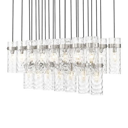 Z-Lite Fontaine 23 Light 55" Wide Linear Chandelier