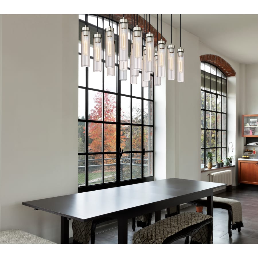 Z-Lite Beau 17 Light 42" Wide Suspension Linear Pendant
