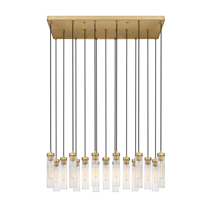 Z-Lite Beau 17 Light 42" Wide Suspension Linear Pendant
