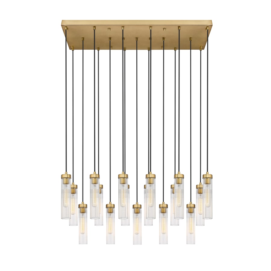 Z-Lite Beau 17 Light 42" Wide Suspension Linear Pendant