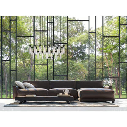 Z-Lite Beau 23 Light 54" Wide Suspension Linear Pendant