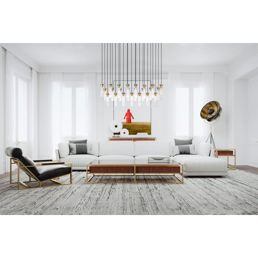 Z-Lite Beau 23 Light 54" Wide Suspension Linear Pendant