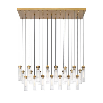 Z-Lite Beau 23 Light 54" Wide Suspension Linear Pendant