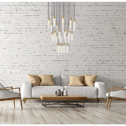 Z-Lite Beau 27 Light 36" Wide Suspension Multi Light Pendant