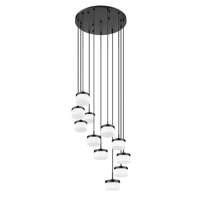 Z-Lite Renaud 28" Wide LED Multi Light Pendant