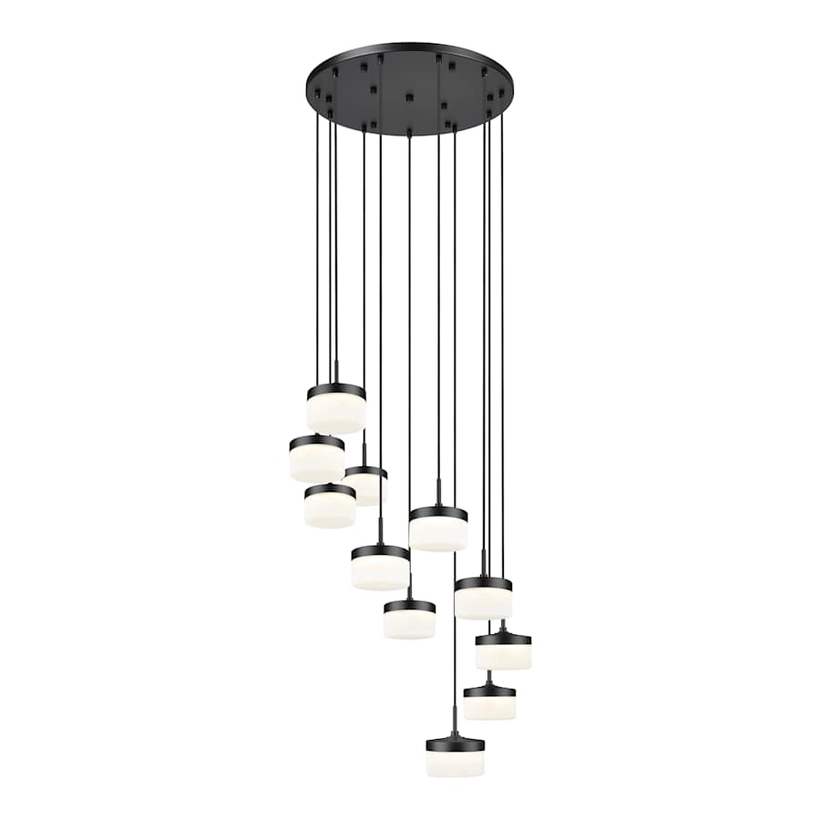 Z-Lite Renaud 28" Wide LED Multi Light Pendant