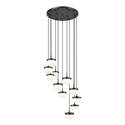 Z-Lite Renaud 28" Wide LED Multi Light Pendant