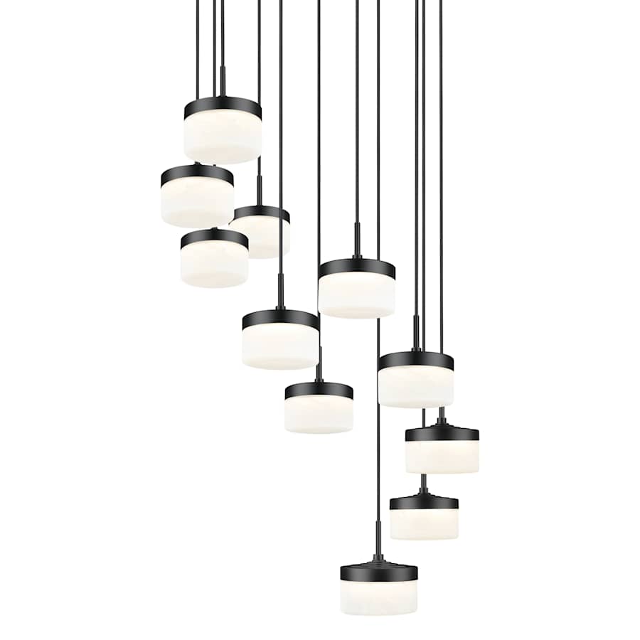 Z-Lite Renaud 28" Wide LED Multi Light Pendant