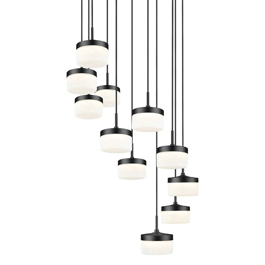 Z-Lite Renaud 28" Wide LED Multi Light Pendant
