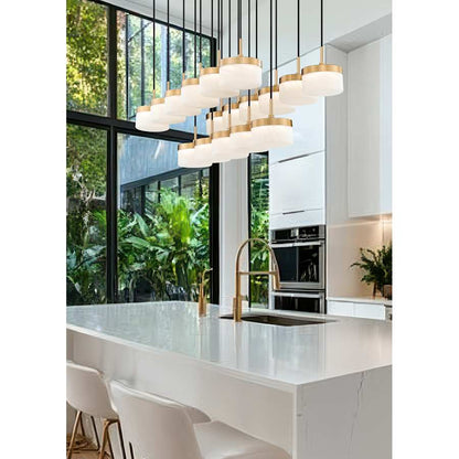 Z-Lite Renaud 47" Wide LED Multi Light Pendant