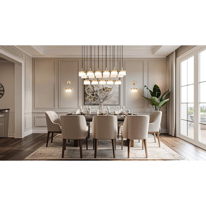 Z-Lite Renaud 47" Wide LED Multi Light Pendant