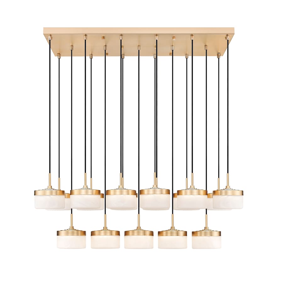 Z-Lite Renaud 47" Wide LED Multi Light Pendant
