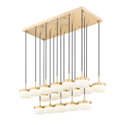 Z-Lite Renaud 47" Wide LED Multi Light Pendant
