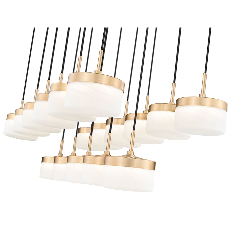 Z-Lite Renaud 47" Wide LED Multi Light Pendant