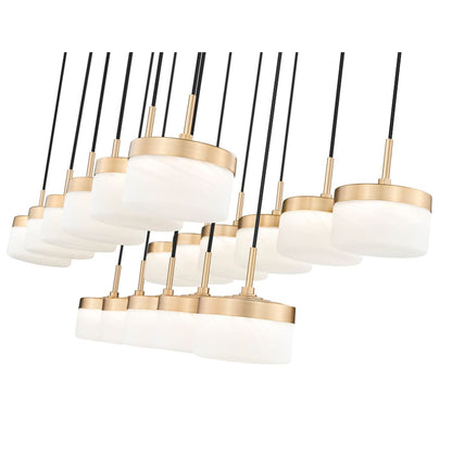Z-Lite Renaud 47" Wide LED Multi Light Pendant