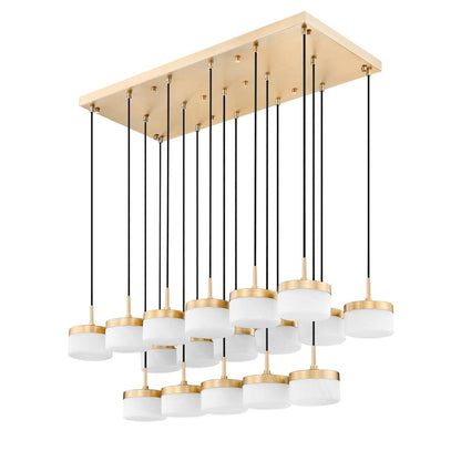 Z-Lite Renaud 47" Wide LED Multi Light Pendant
