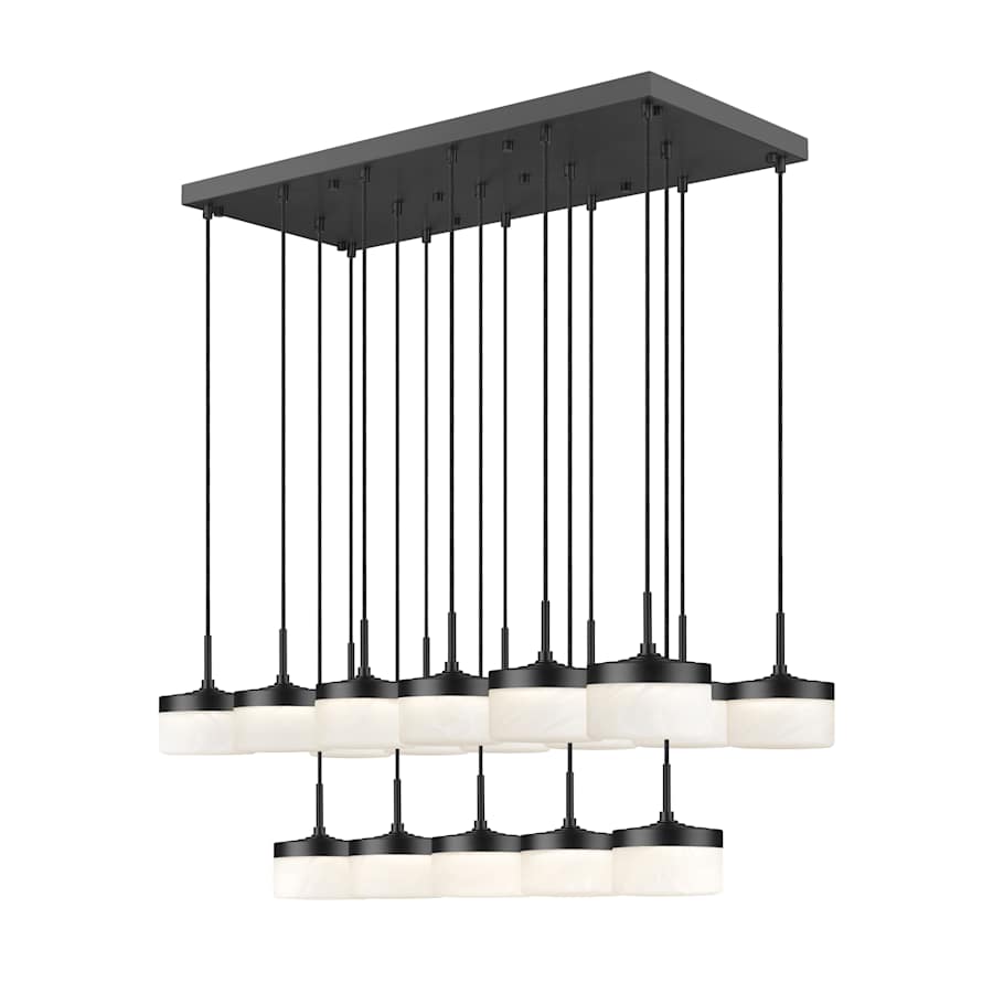Z-Lite Renaud 47" Wide LED Multi Light Pendant