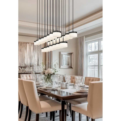 Z-Lite Renaud 59" Wide LED 23 Light Linear Pendant