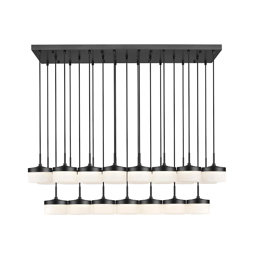Z-Lite Renaud 59" Wide LED 23 Light Linear Pendant