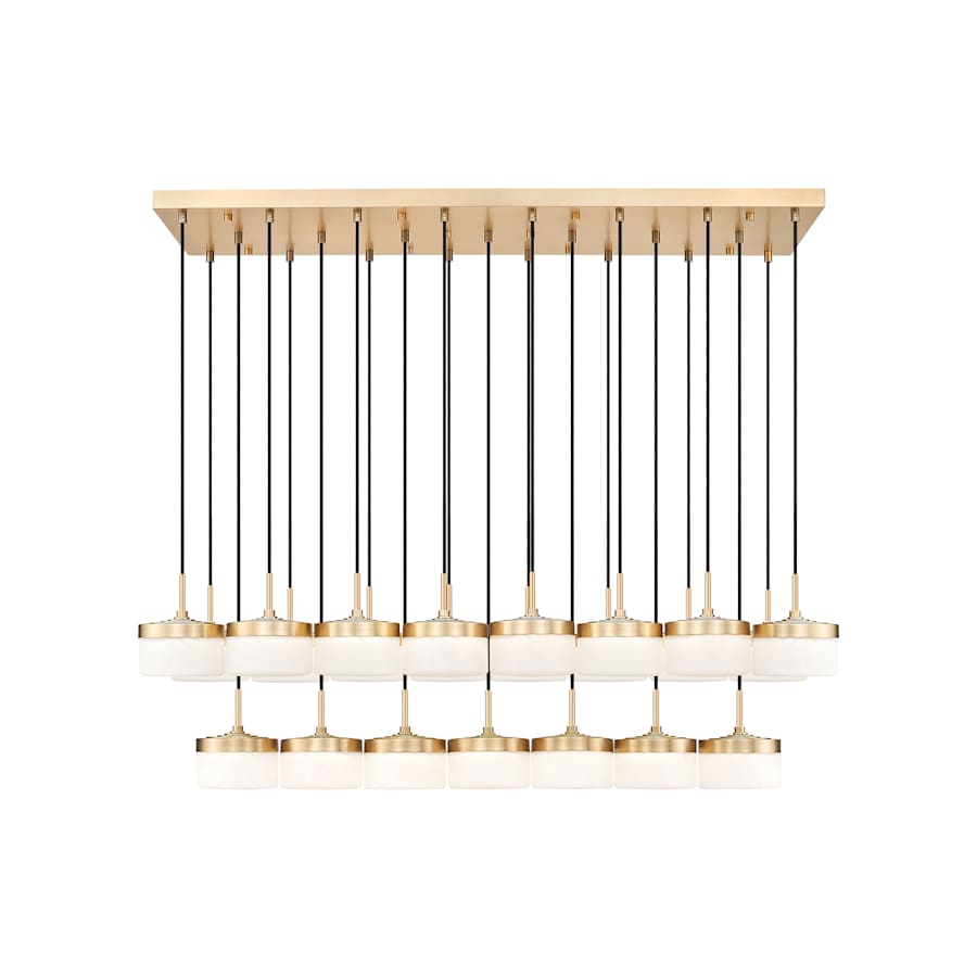 Z-Lite Renaud 59" Wide LED 23 Light Linear Pendant