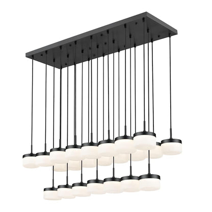 Z-Lite Renaud 59" Wide LED 23 Light Linear Pendant
