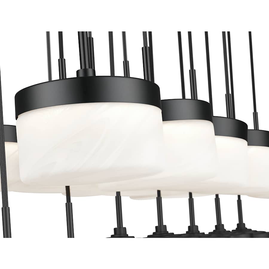 Z-Lite Renaud 59" Wide LED 23 Light Linear Pendant