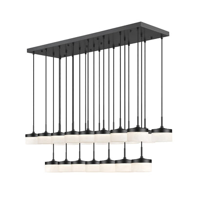 Z-Lite Renaud 59" Wide LED 23 Light Linear Pendant
