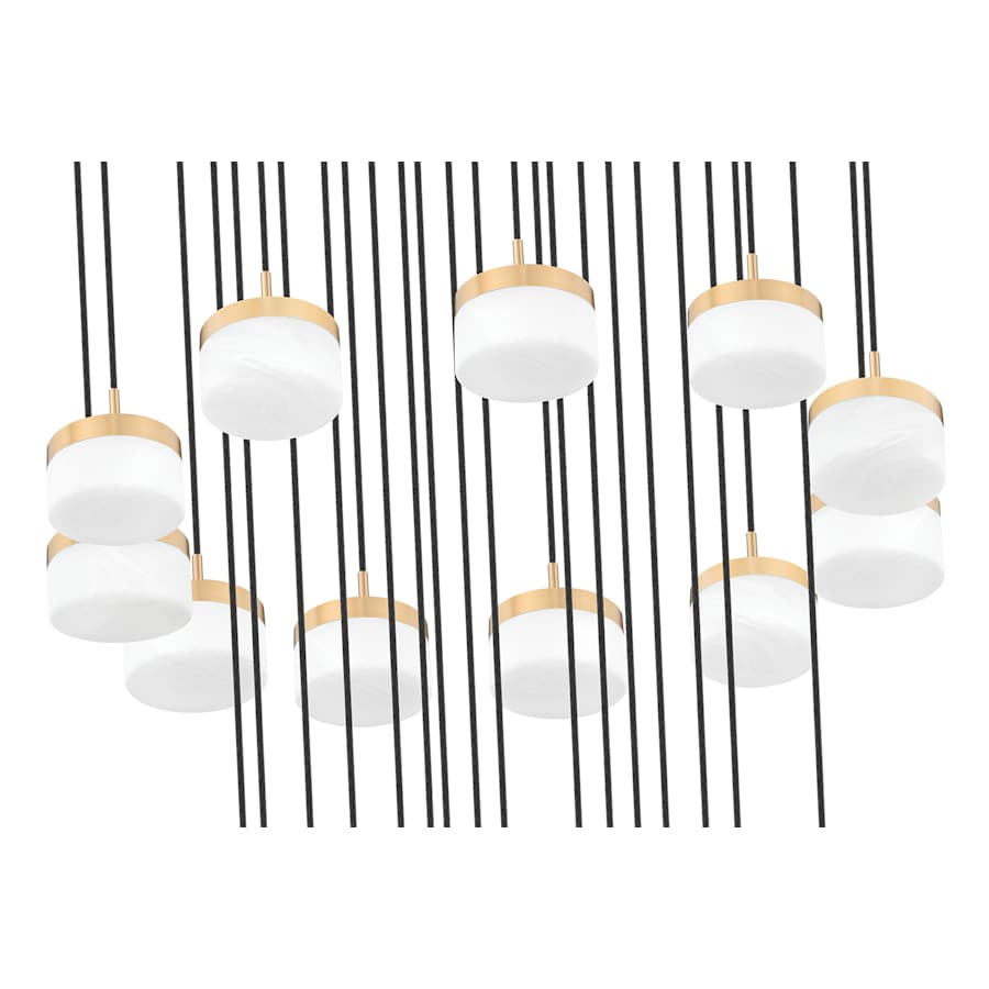 Z-Lite Renaud 41" Wide LED Multi Light Pendant