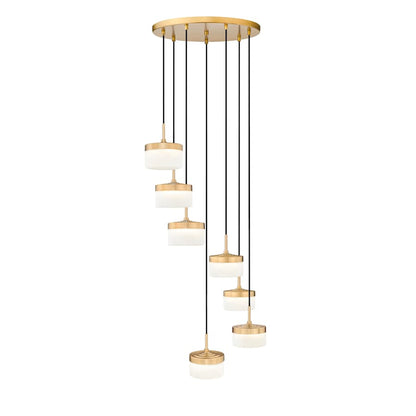 Z-Lite Renaud 21" Wide LED Multi Light Pendant