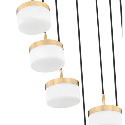 Z-Lite Renaud 21" Wide LED Multi Light Pendant